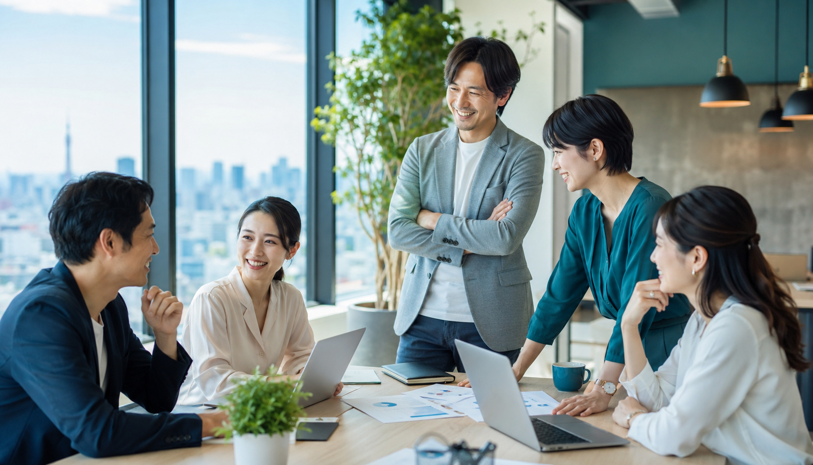 東京都の企業の健康経営を支援