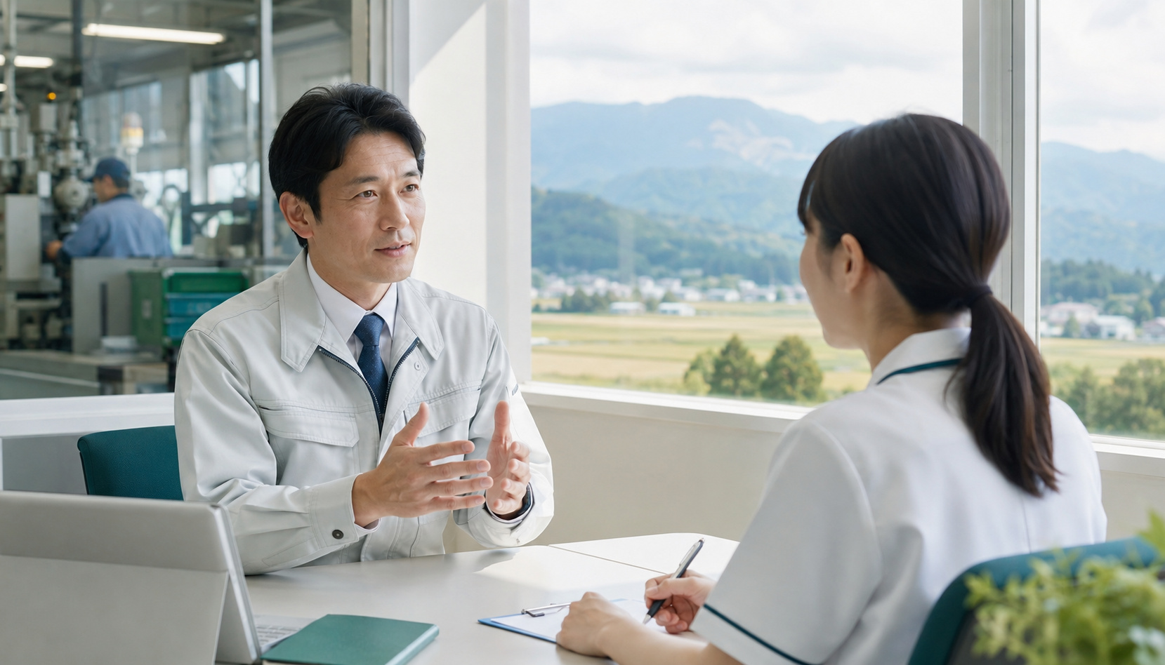 岩手県の企業の健康経営を支援